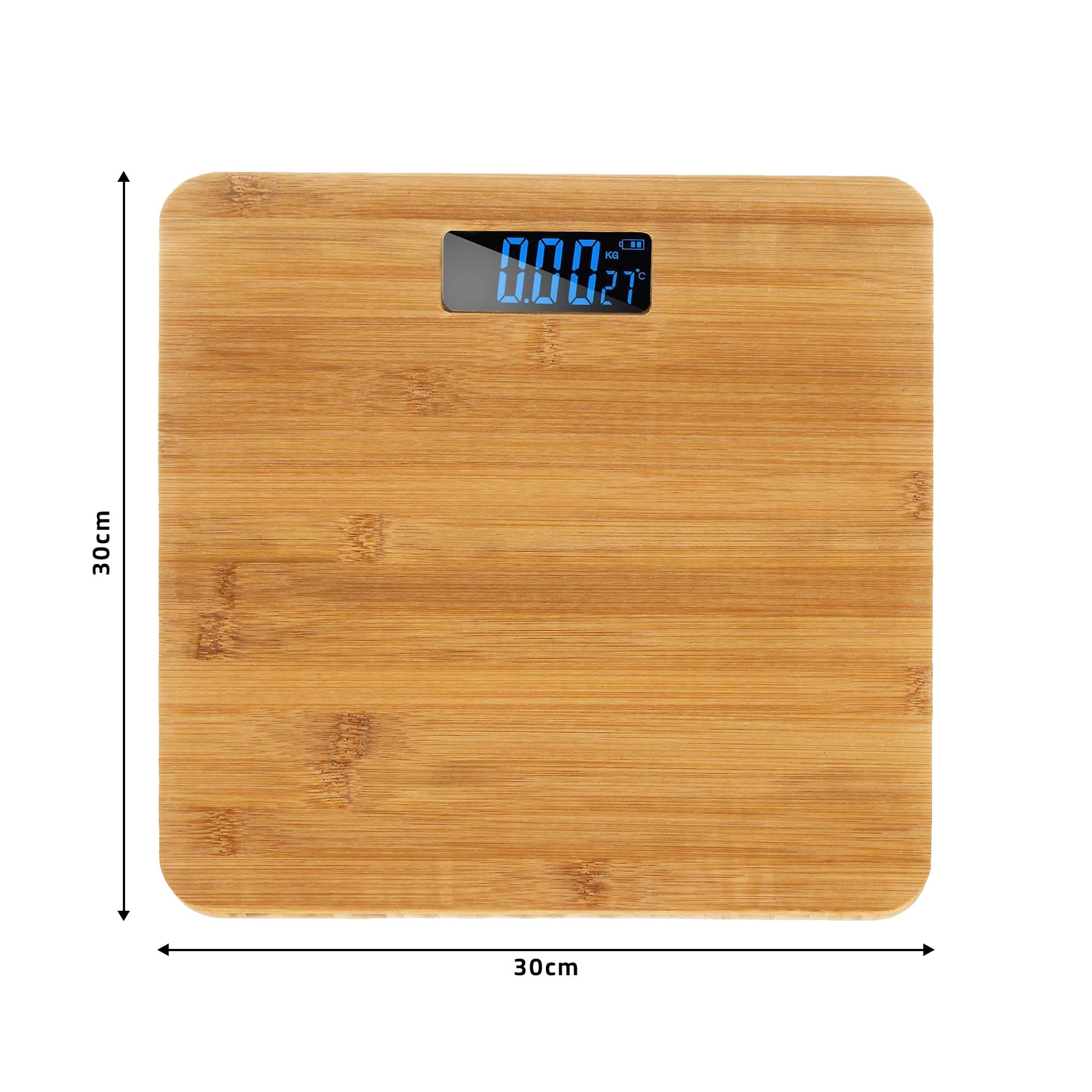 Digital Wood Scales Measurement Body Weight ~5387-4