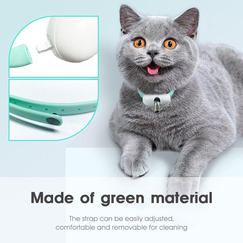 Smart Laser Teasing Cat Collar: The Ultimate Interactive Toy For Your Feline Friend-3