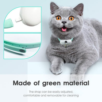 Smart Laser Teasing Cat Collar: The Ultimate Interactive Toy For Your Feline Friend-3