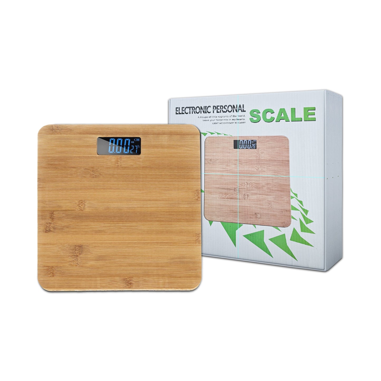 Digital Wood Scales Measurement Body Weight ~5387-2