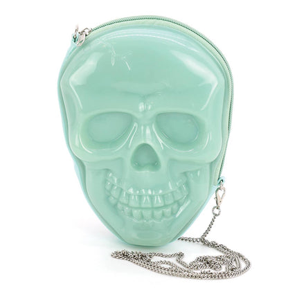 Glow in the Dark Skull Head Crossbody Bag-2