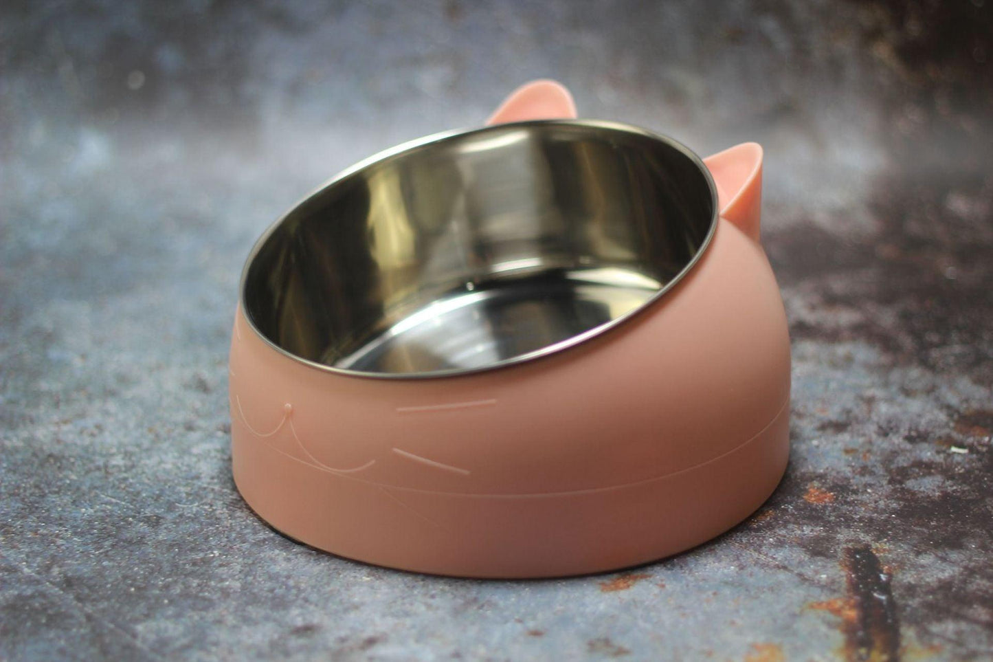 Elevated Slanted Pet Bowl - Ergonomic Design For Improved Feeding Experience-2