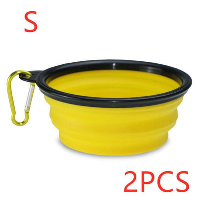 Portable Silicone Pet Bowl-12