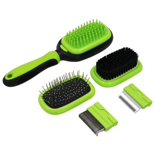 Five In One Pet Grooming Massage Knot Opening Comb-1