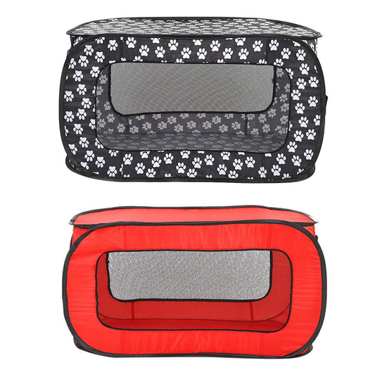 Portable Pet Cage: Easy-Fold Dog Enclosure For Small And Medium-Sized Pets-0