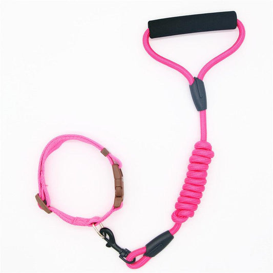 Premium Adjustable Pet Leash And Collar Set-1
