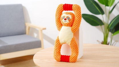 Plush Vocal Dog Toy Set - Sloth And Koala Bundle-1