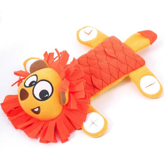 Interactive Noise-Making Plush Dog Toy-0