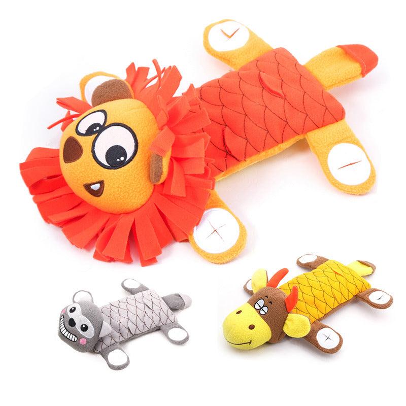 Interactive Noise-Making Plush Dog Toy-2