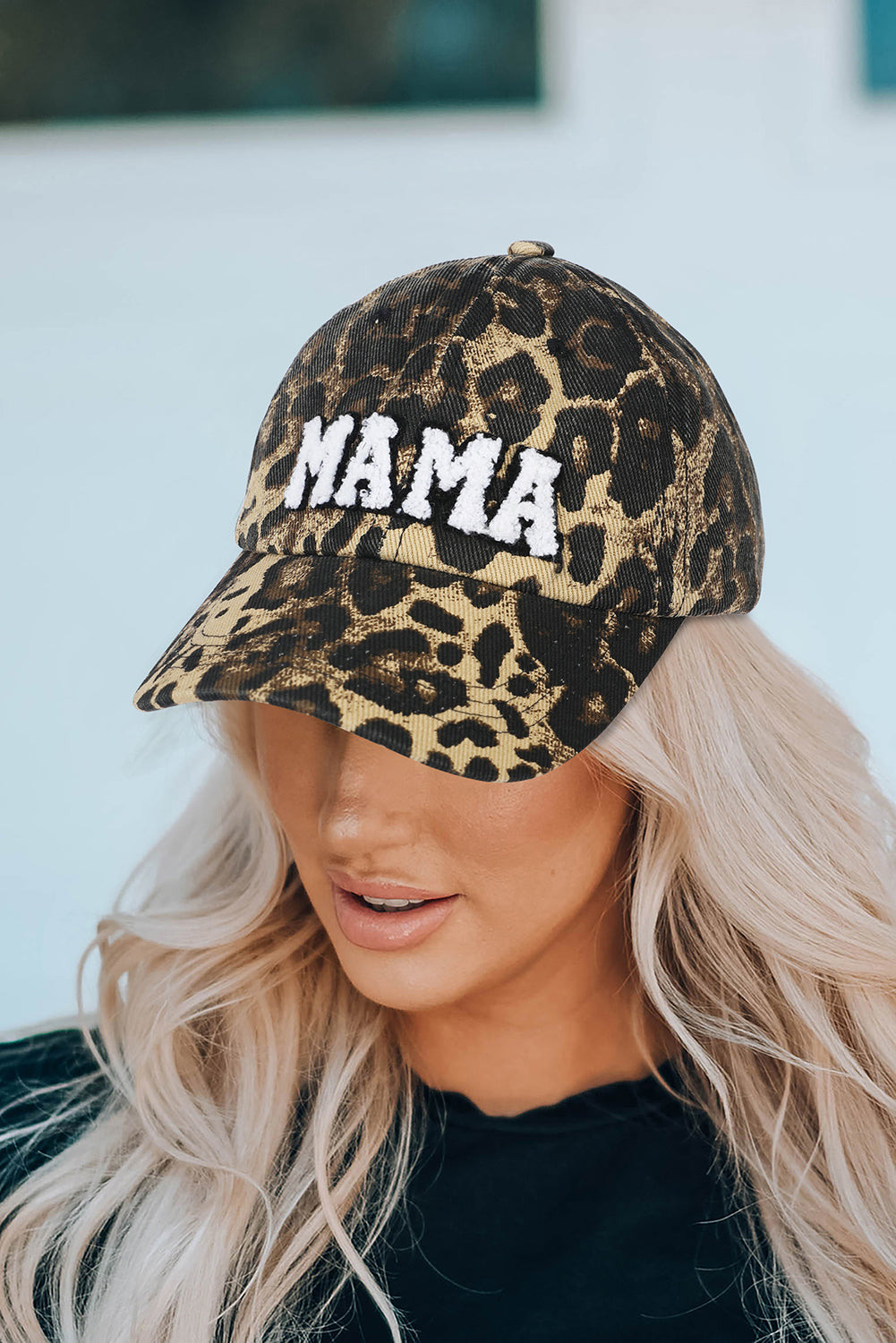 Leopard MAMA Baseball Cap-1