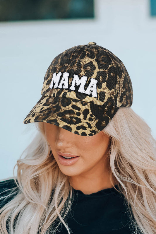 Leopard MAMA Baseball Cap-1