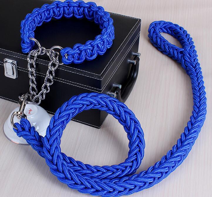 Stylish Adjustable Dog Leash And Collar Set-4