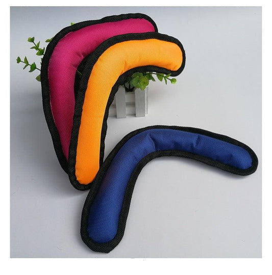 Durable Pet Training Throwing Toy - Resistant Plush Oxford Cloth Dog Playtime Essential-1