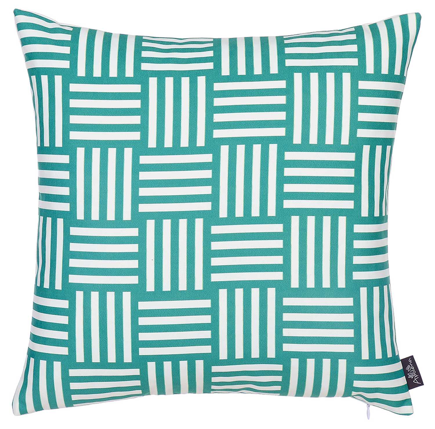 18"X18" Memphis Printed Decorative Throw Pillow Cover-0