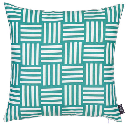 18"X18" Memphis Printed Decorative Throw Pillow Cover-0