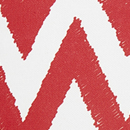 18"X18" Red Nautical Chevron Decorative Throw Pillow Cover Printed-4