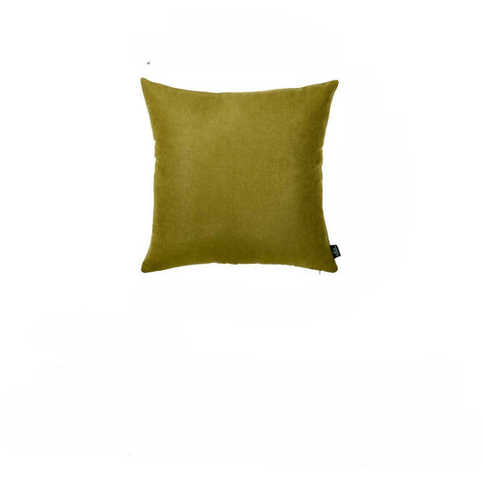 20"X20" Lime Green Honey Decorative Throw Pillow Cover (2 Pcs In Set)-0