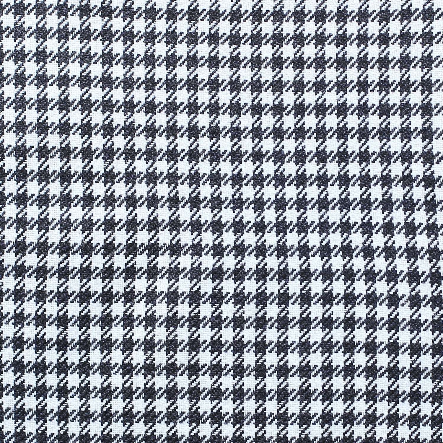 Black Houndstooth Decorative Throw Pillow-4