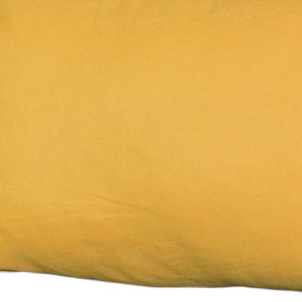 Set of 2 Yellow Modern Lumbar Throw Pillows-3