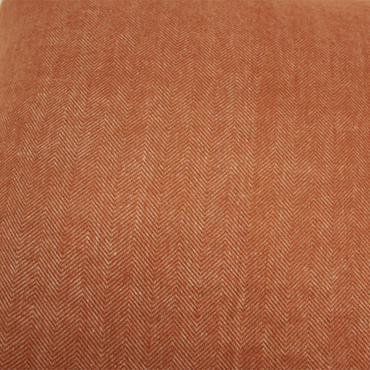 Orange Solid Classic Decorative Throw Pillow-6
