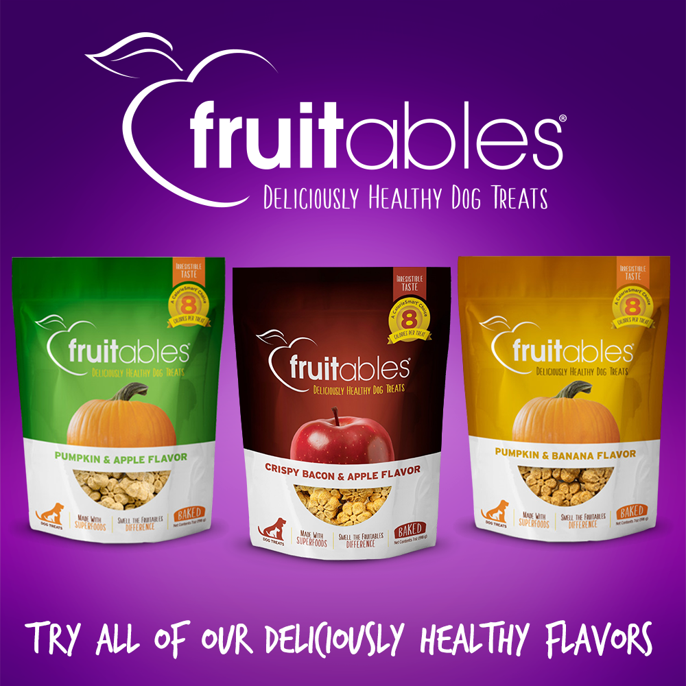 Fruitables Pumpkin & Blueberry Mix Dog Treats (8x7 Oz)-5