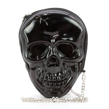Glow in the Dark Skull Head Crossbody Bag-1