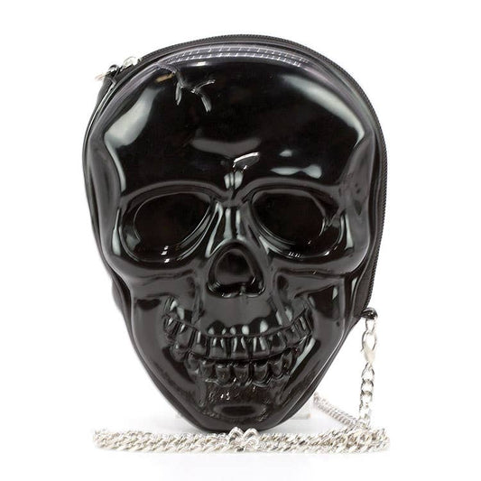 Glow in the Dark Skull Head Crossbody Bag-1