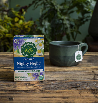 Traditional Medicinals Nighty Night Herb Tea (6x16 Bag)-5