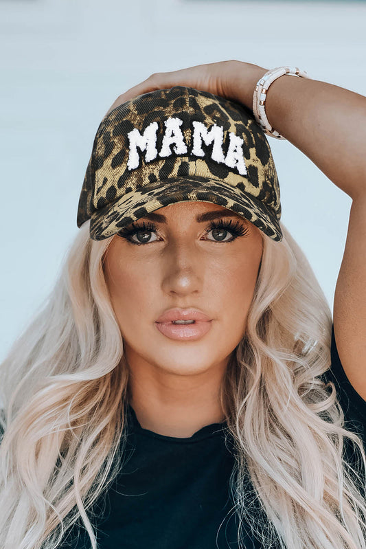 Leopard MAMA Baseball Cap-0