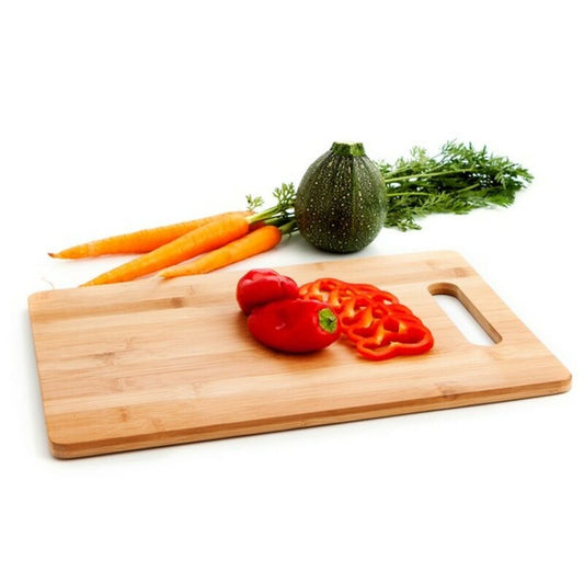 Cutting board Quid Renova Bamboo Brown Wood-0