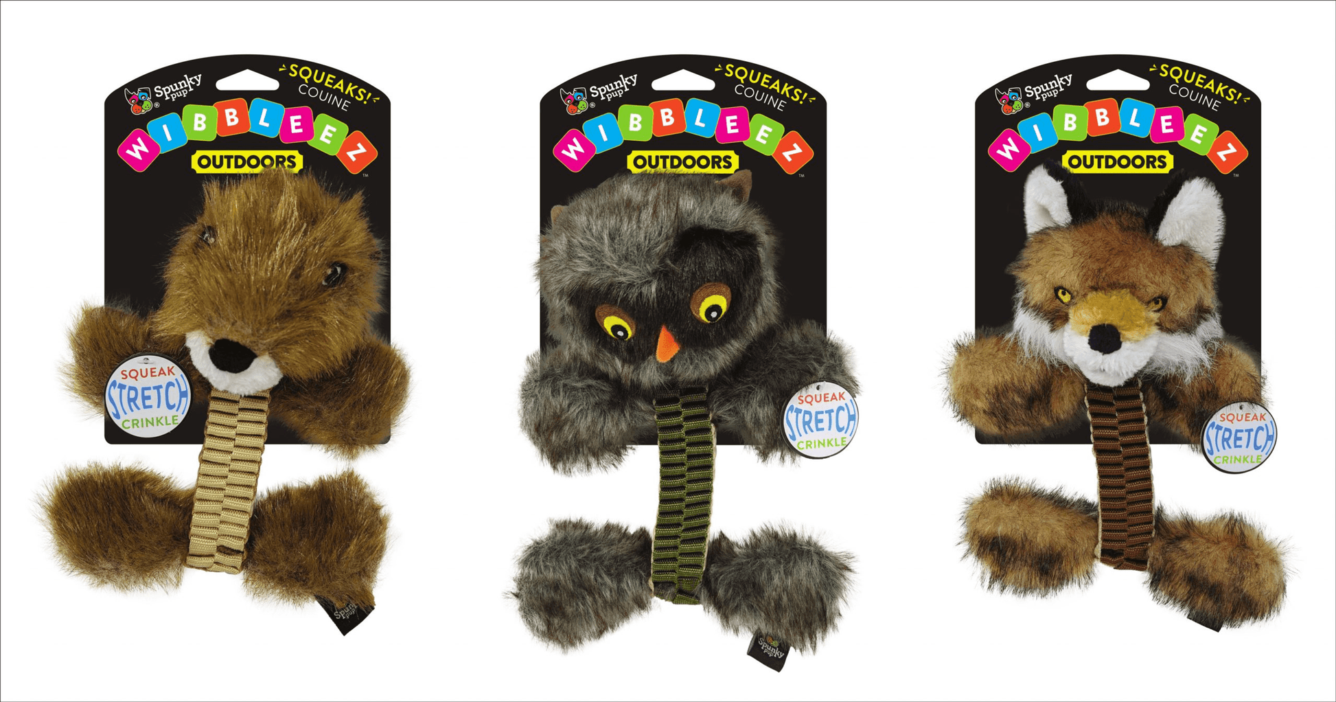 Wibbleez Plush Tug Toy for Engaging Dog Play-3