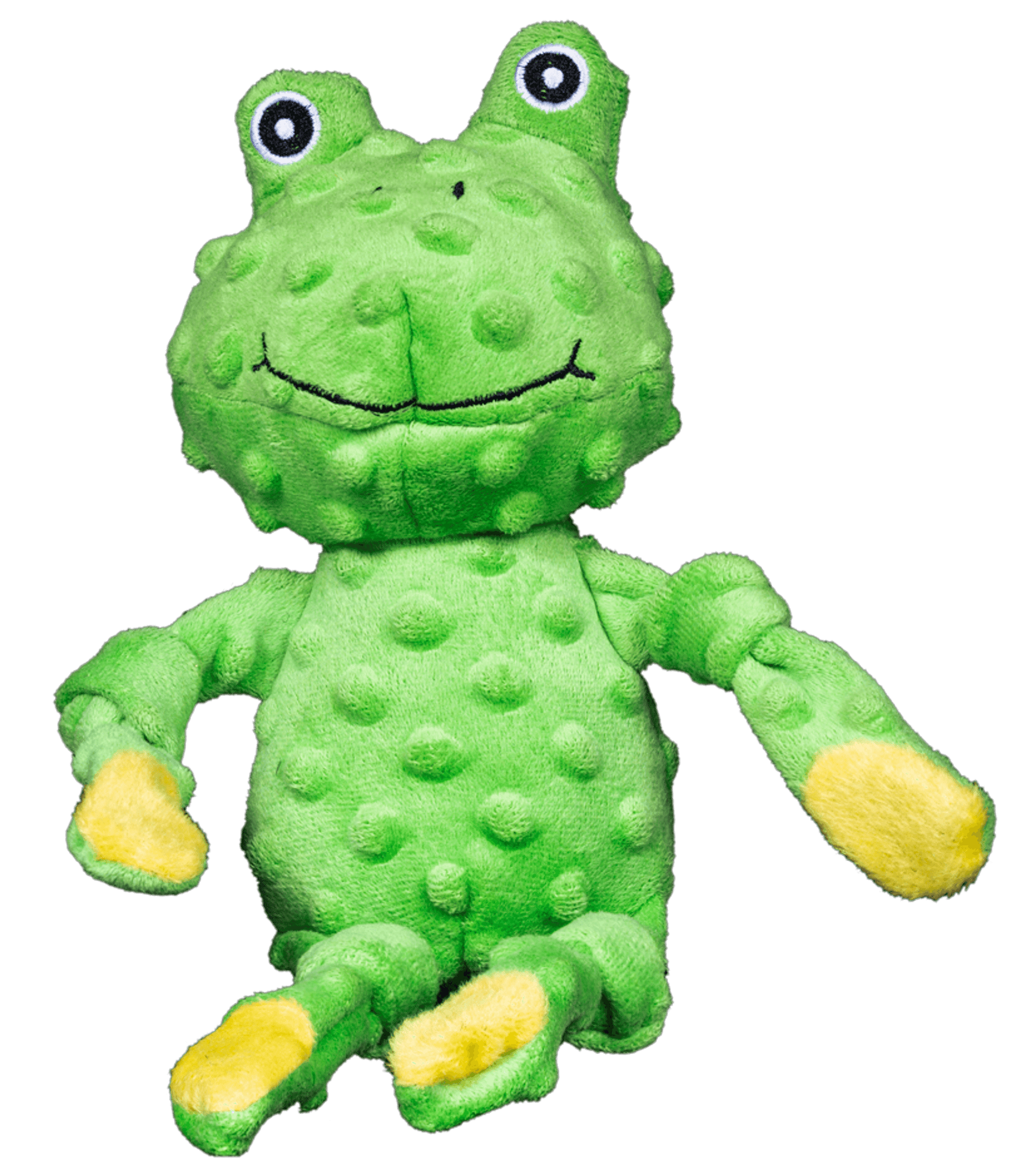 Furry Friends Frog Squeaker Plush Toy - 13 Inches-3