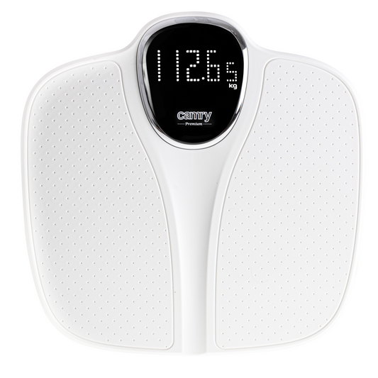 Waga łazienkowa Camry Camry Bathroom scale CR 8171w Maximum weight (capacity) 180 kg, Accuracy 50 g, Body Mass Index (BMI) measuring, White (CR 8171W)-0