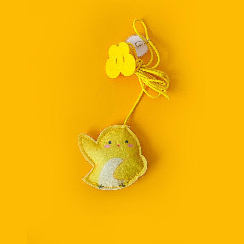 Retractable Catnip Self Hanging Cat Toys - Interactive Fun For Your Feline Friend-4