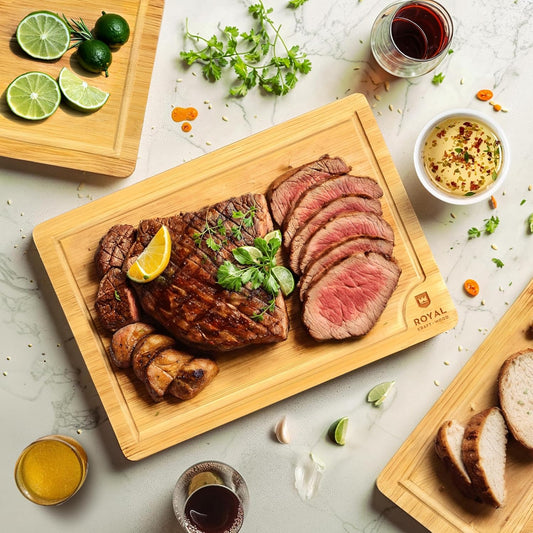 Cutting Board Set of 4, Bamboo-1