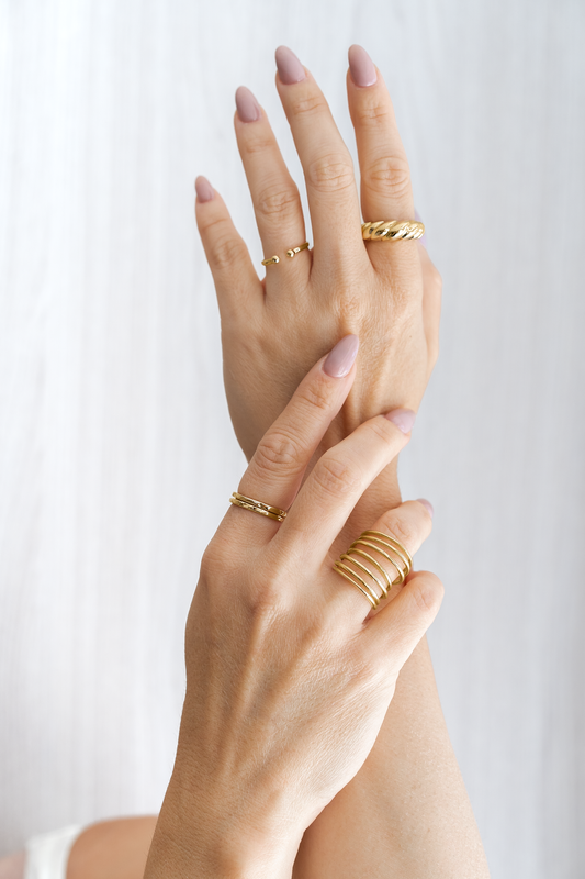 18K Gold Filled Minimalist Ring-1