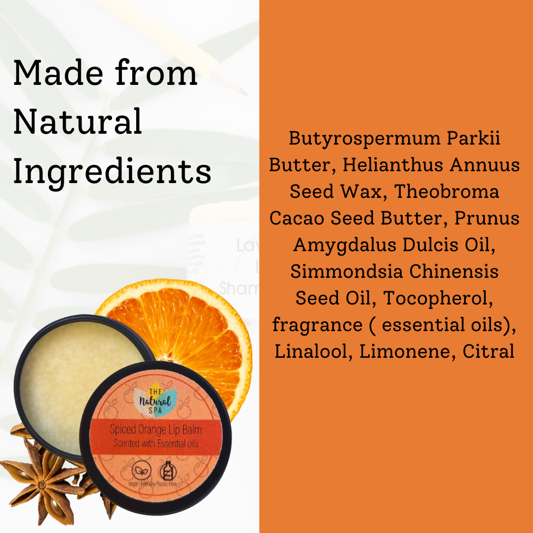 Spiced Orange   All Natural Lip Balm-4
