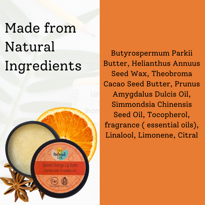 Spiced Orange   All Natural Lip Balm-4