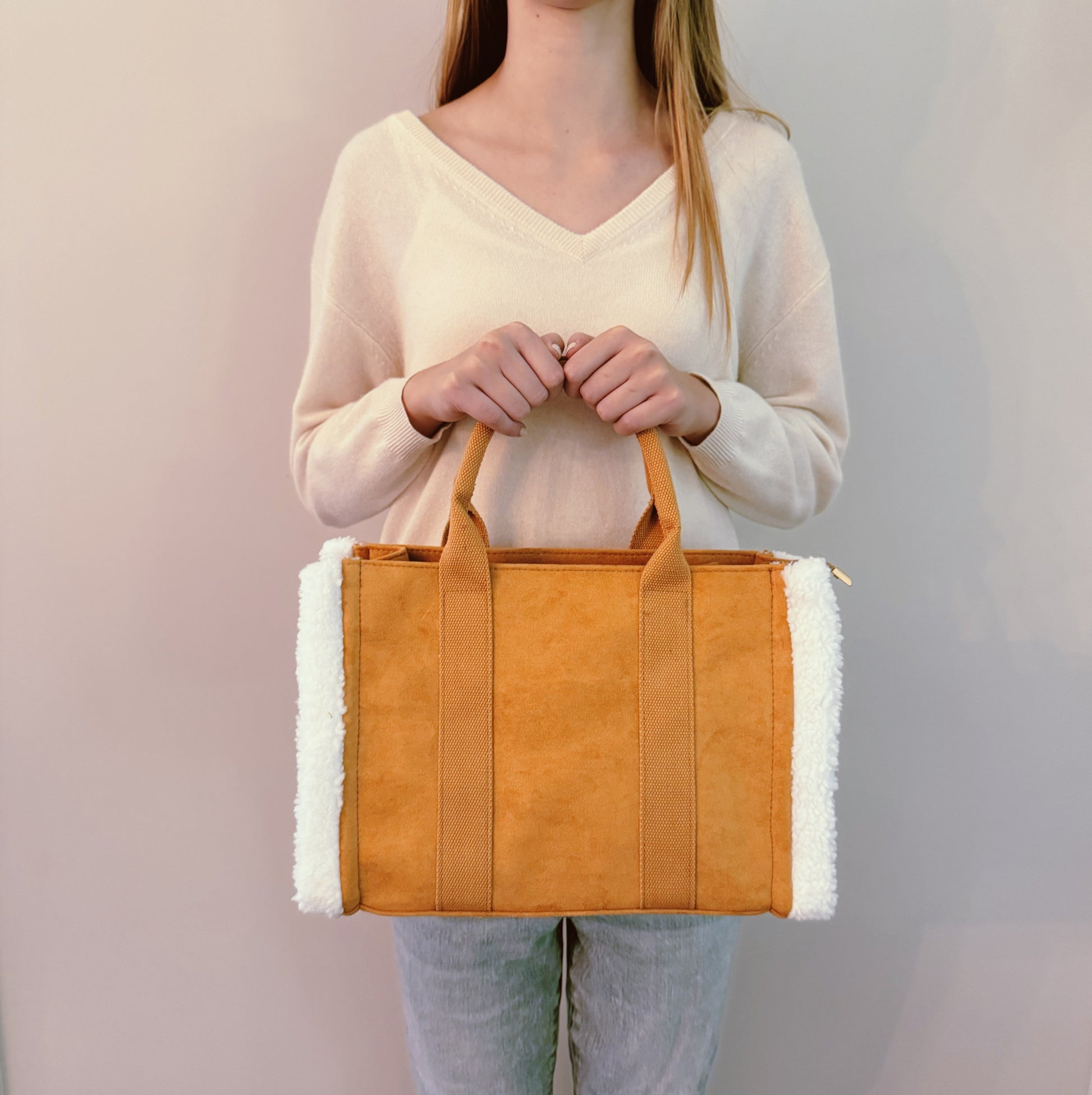 The Tote Crossbody Bag With Handles-2