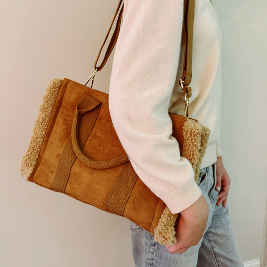 The Tote Crossbody Bag With Handles-0
