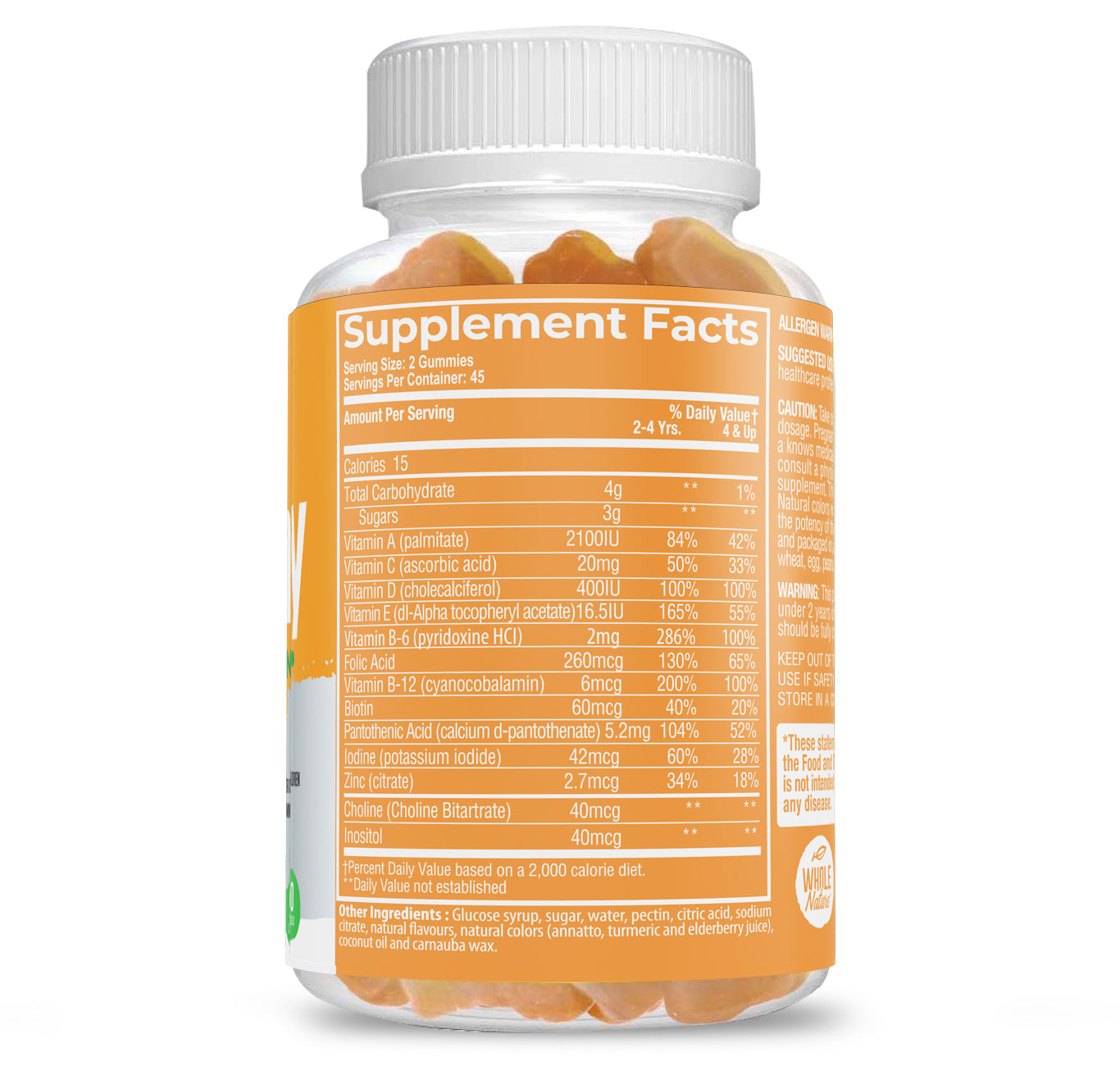 Whole Nature Children's Gummy Multivitamins-2