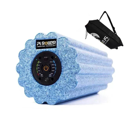 Electric Foam Roller for Muscle Relaxation – Blue Wave Design-0