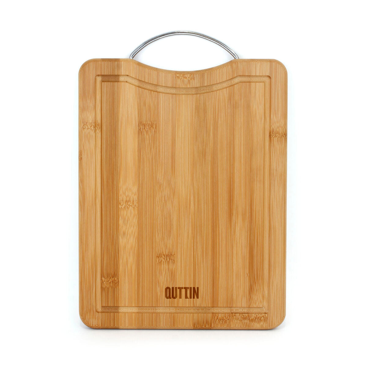 Cutting board Quttin Bamboo 32,5 x 25 x 1,7 cm (8 Units)-1