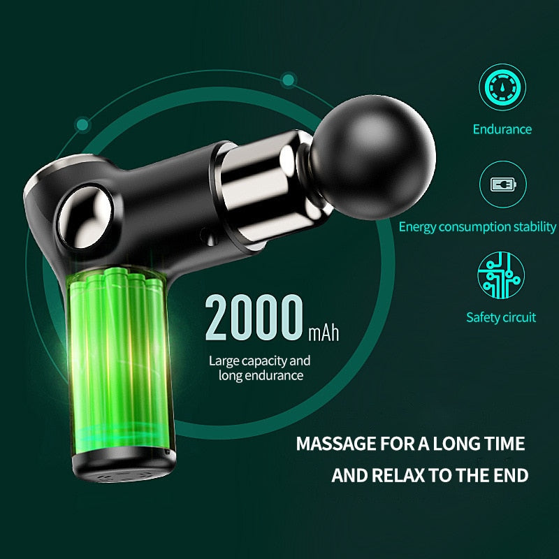 Mini Charging Fascia Gun Vibration Massage-3