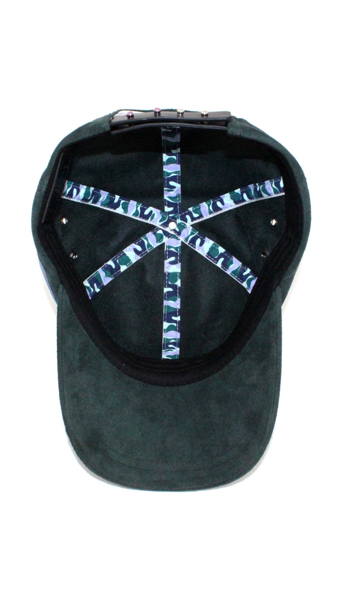 Ultra Suede Baseball Cap - Ocean-3