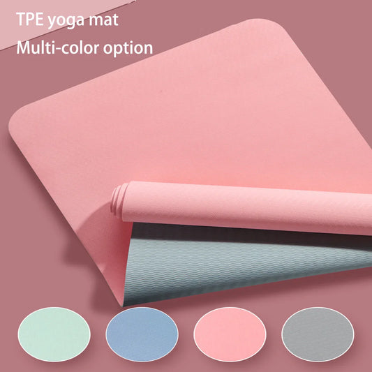 Professional Yoga Mat with Strap TPE-1