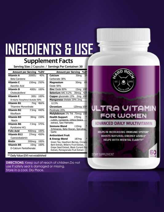 Ultra Vitamin for Women- Daily Multivitamins-1