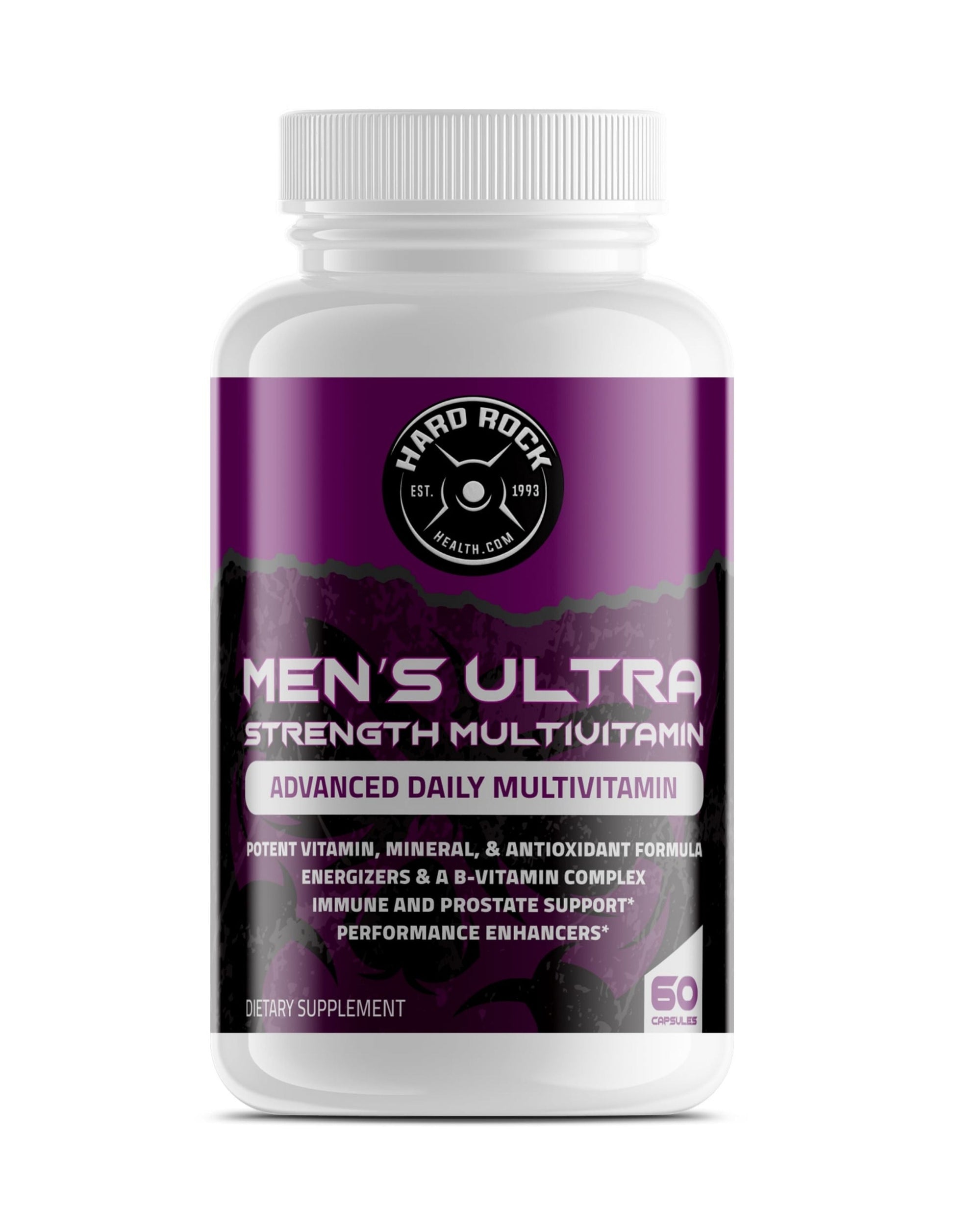 Men's Ultra Vitamin: Daily Multivitamins (60 Capsules)-0