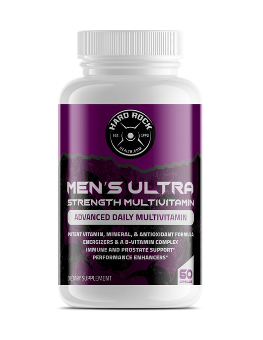 Men's Ultra Vitamin: Daily Multivitamins (60 Capsules)-0