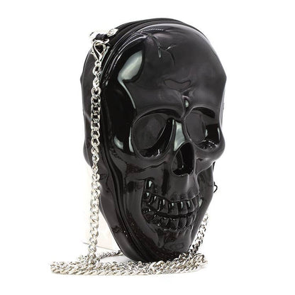 Glow in the Dark Skull Head Crossbody Bag-4